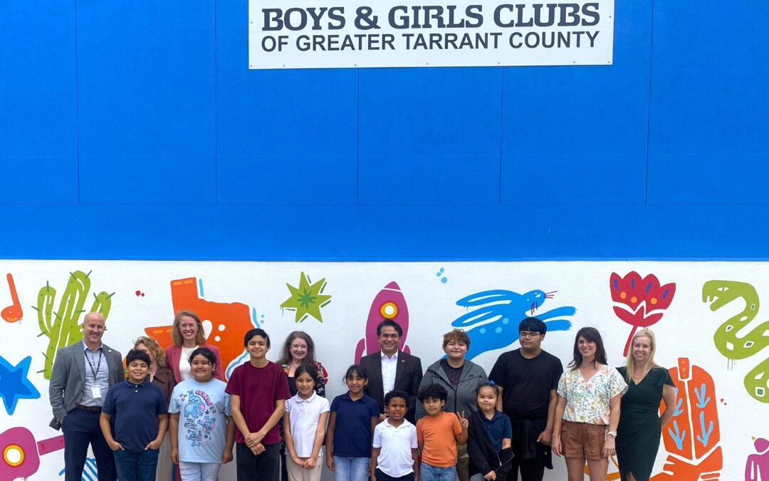 Mural Unveiled at North Fort Worth Branch